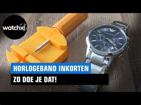 schakel verwijderen horloge michael kors|horlogeband inkorten schakel.